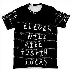 Stranger Things V4 AOP T-shirt Tee