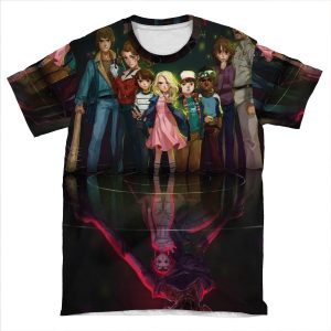 Stranger Things V6 AOP T-shirt Tee