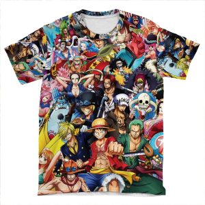 Straw Hats - One Piece AOP T-shirt Tee