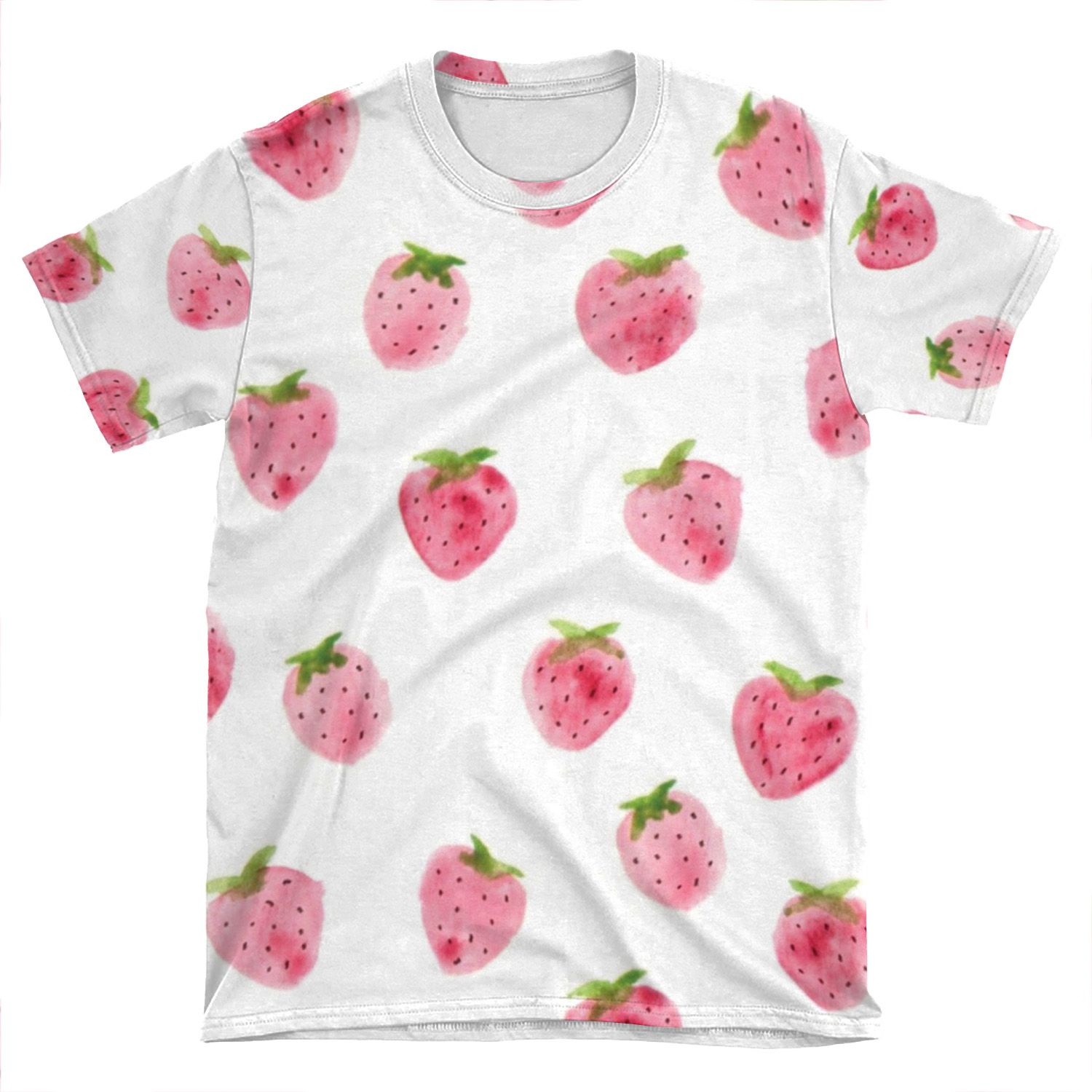 Strawberry Iphone AOP T-shirt Tee
