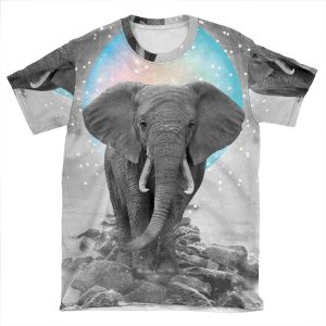 Strength & Courage To Stand Alone AOP T-shirt Tee