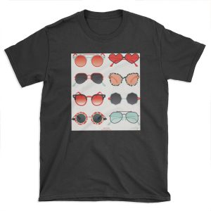 Sunglasses Collection – Red & Mint Palette T-shirt Tee