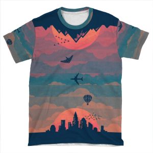 Sunrise / Sunset (Alternate) AOP T-shirt Tee
