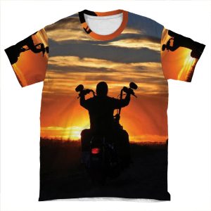 Sunset Rider AOP T-shirt Tee