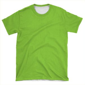 Super Bright Fluorescent Green Neon AOP T-shirt Tee