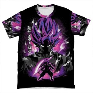 Super Rose Power AOP T-shirt Tee