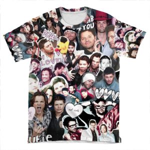 Supernatural Collage AOP T-shirt Tee