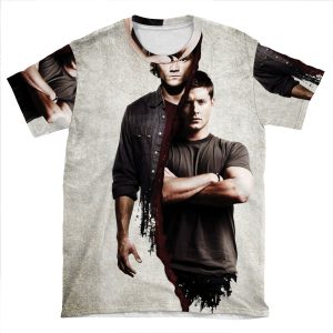 Supernatural - Dean And Sam AOP T-shirt Tee