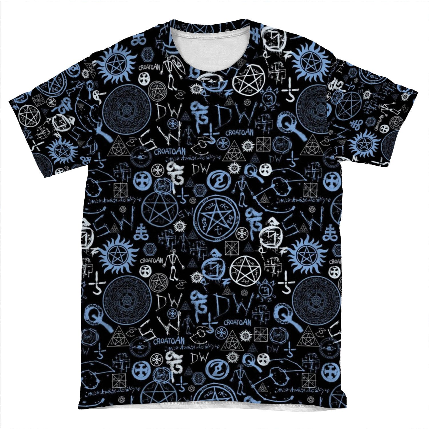 Supernatural Symbols AOP T-shirt Tee