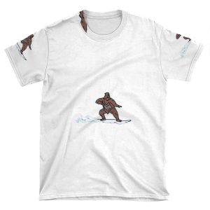 Surfing Sassy AOP T-shirt Tee