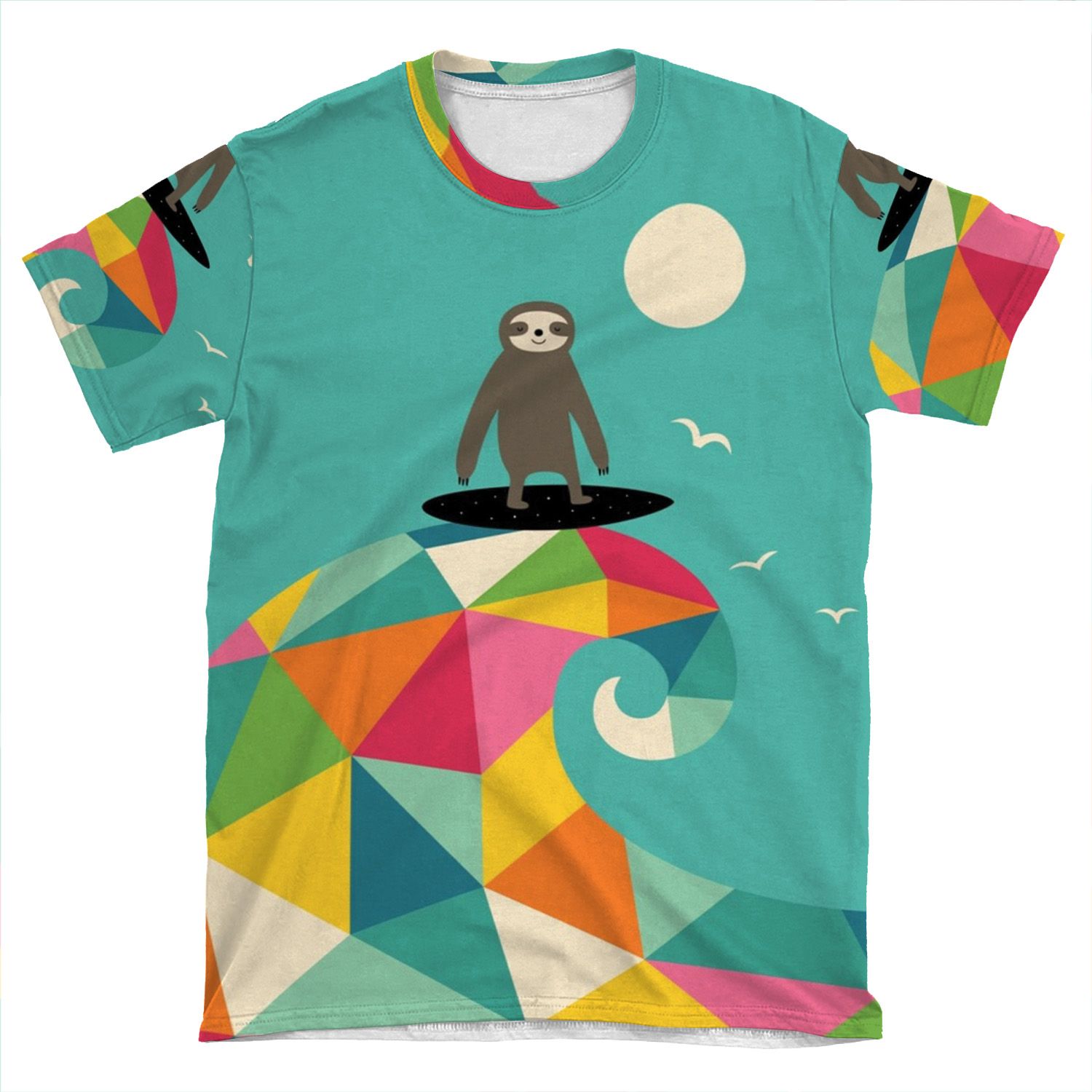 Surfs Up AOP T-shirt Tee