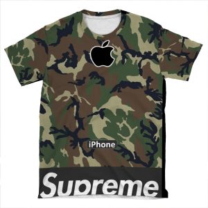 Surpreme X Iphone AOP T-shirt Tee