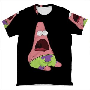 Surprised Patrick 3 AOP T-shirt Tee