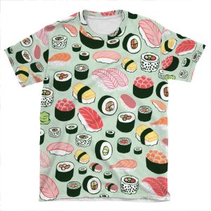 Sushi Forever! AOP T-shirt Tee