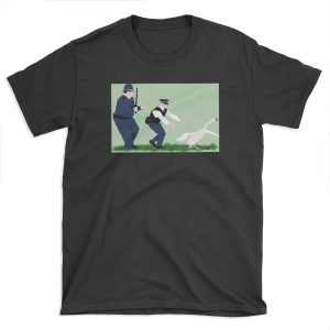 Swan cops T-shirt Tee