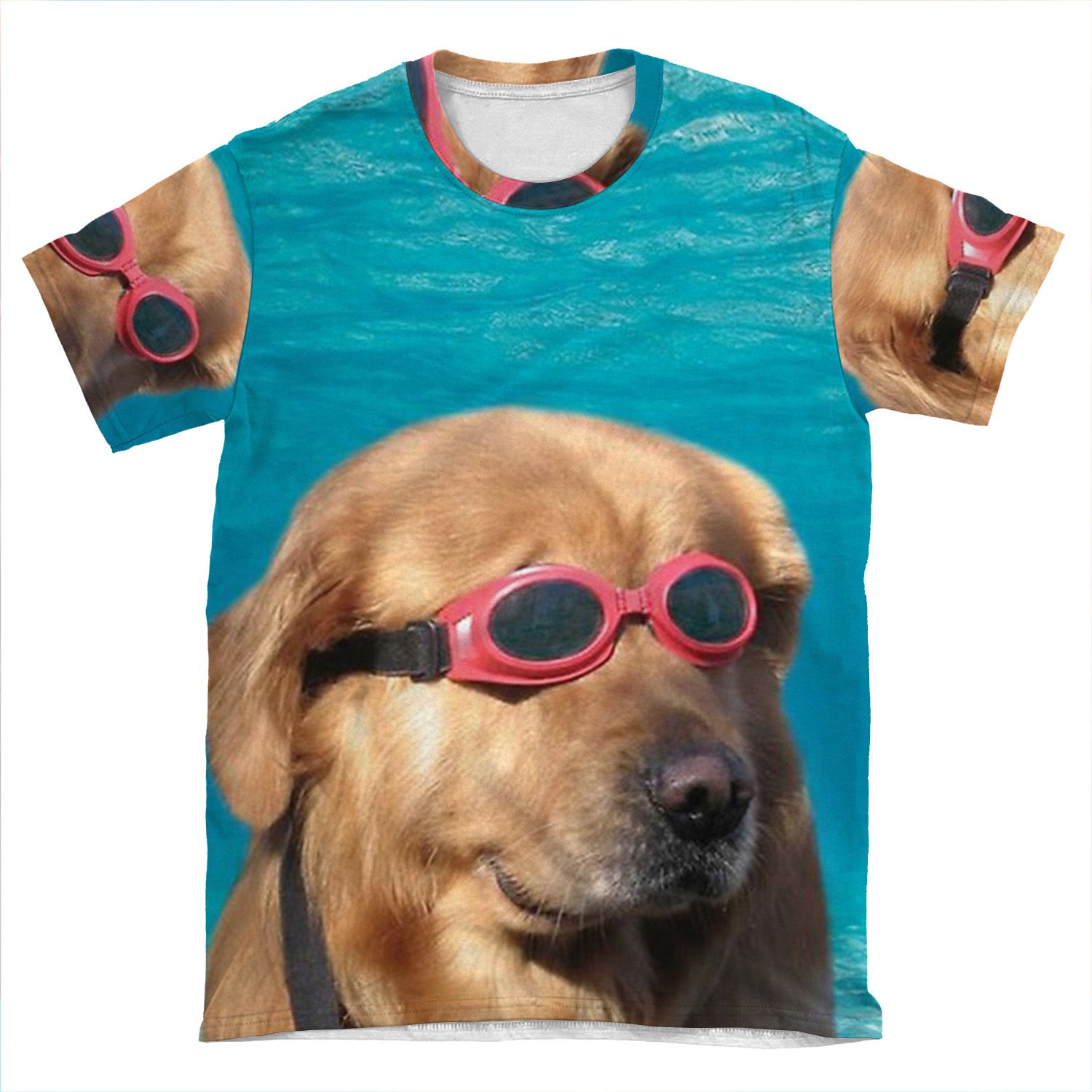 Swimmer 90 AOP T-shirt Tee