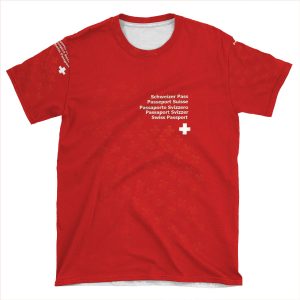 Swiss Passport AOP T-shirt Tee