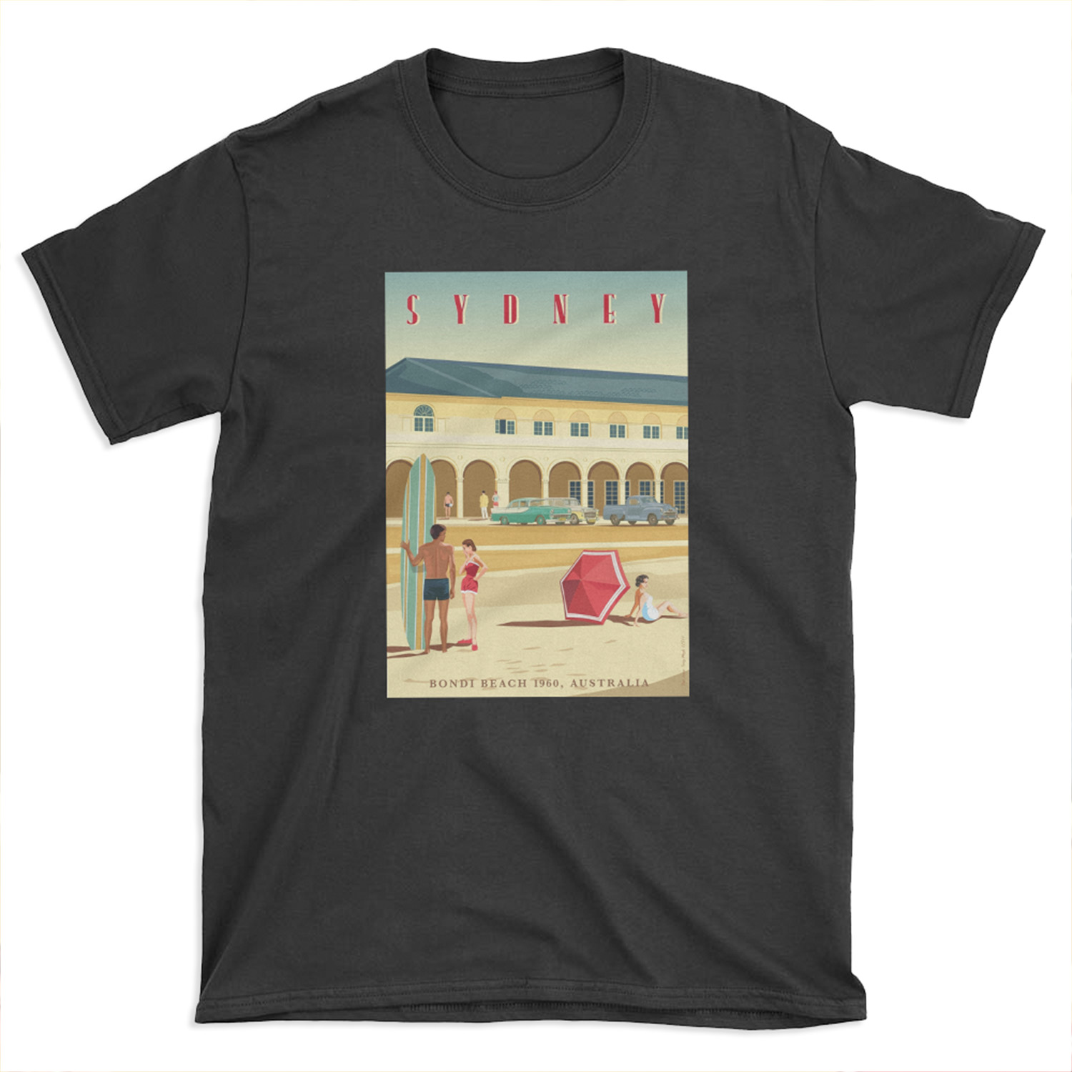 Sydney, Bondi Bathers Pavilion, 1960 T-shirt Tee