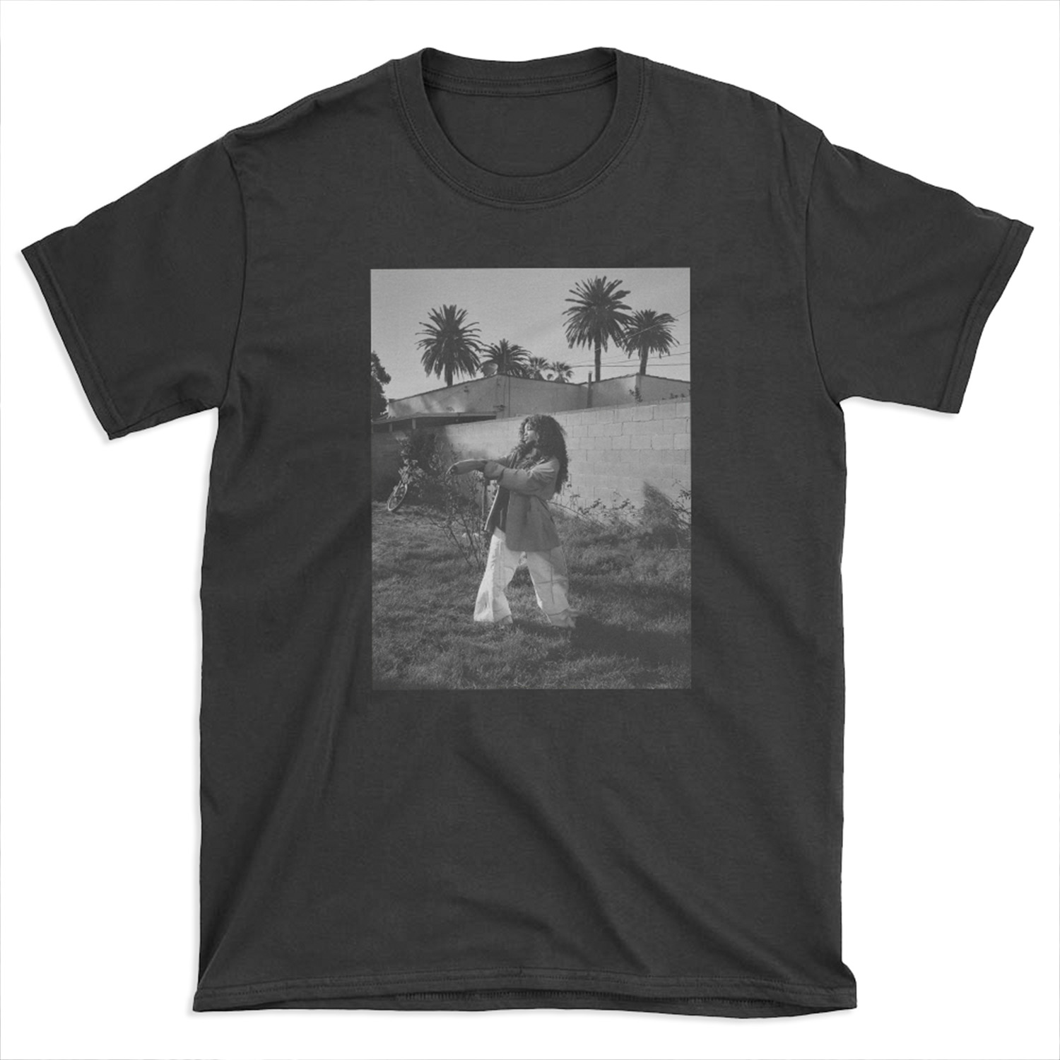 SZA Black And White T-shirt Tee