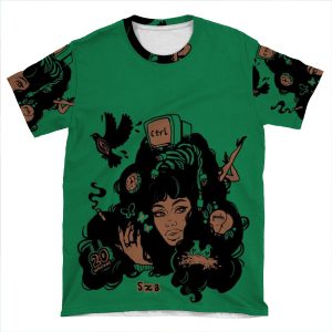 Sza Ctrl Alternate Album Art AOP T-shirt Tee