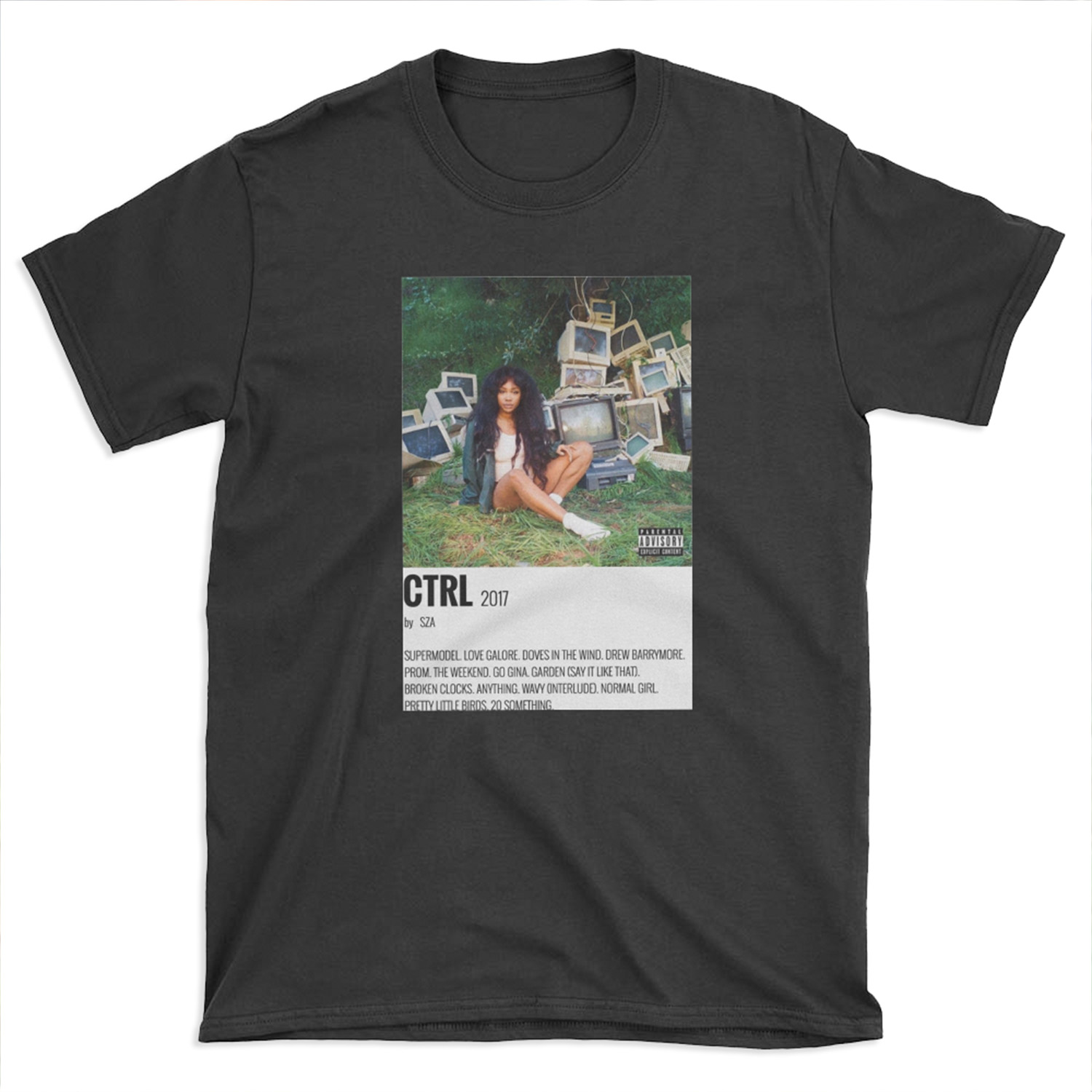 SZA Ctrl T-shirt Tee