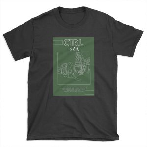 sza green line art T-shirt Tee