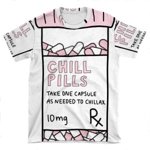 Take A Chill Pill AOP T-shirt Tee