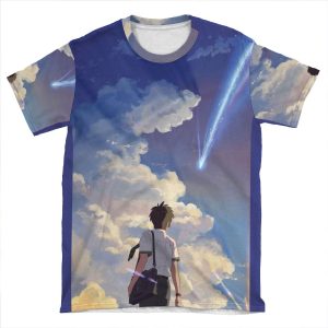 Taki (Your Name) AOP T-shirt Tee