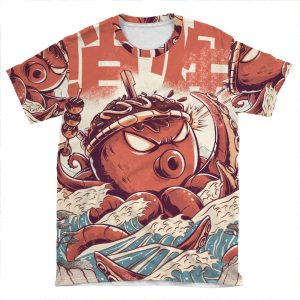 Takoyaki Attack AOP T-shirt Tee