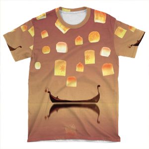 Tangled Lanterns AOP T-shirt Tee