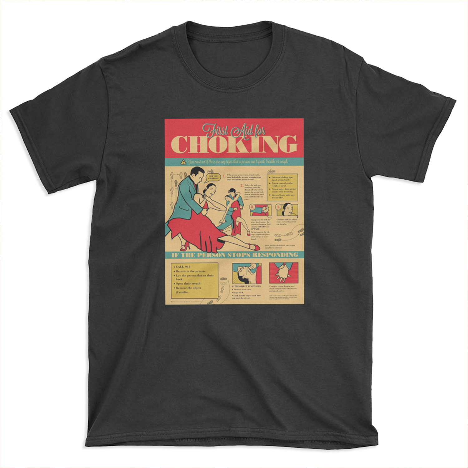 Tango Themed Choking Victim T-shirt Tee