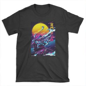 Tanjiro Kamado Demon Slayer Retro T-shirt Tee