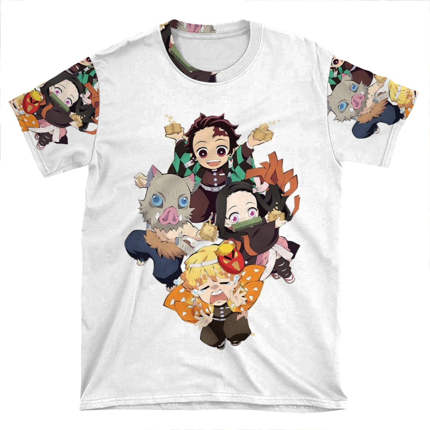 Tanjiro Squad - Demon Slayer: Kimetsu No Yaiba AOP T-shirt Tee