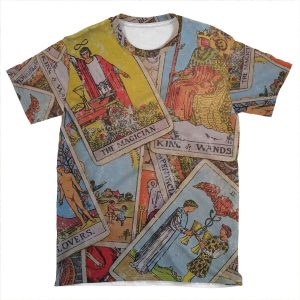 Tarot Time AOP T-shirt Tee
