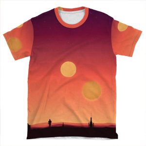 Tatooine 2 AOP T-shirt Tee