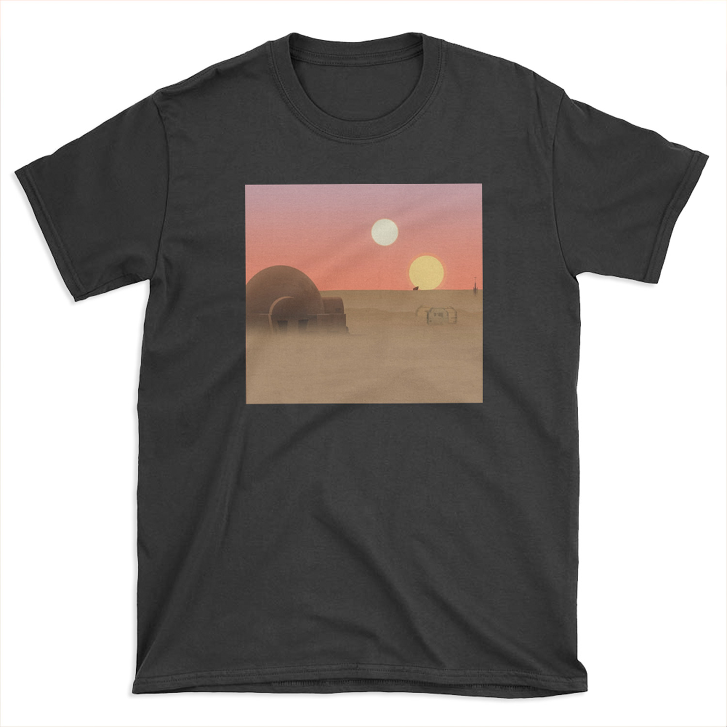 Tatooine sunset T-shirt Tee