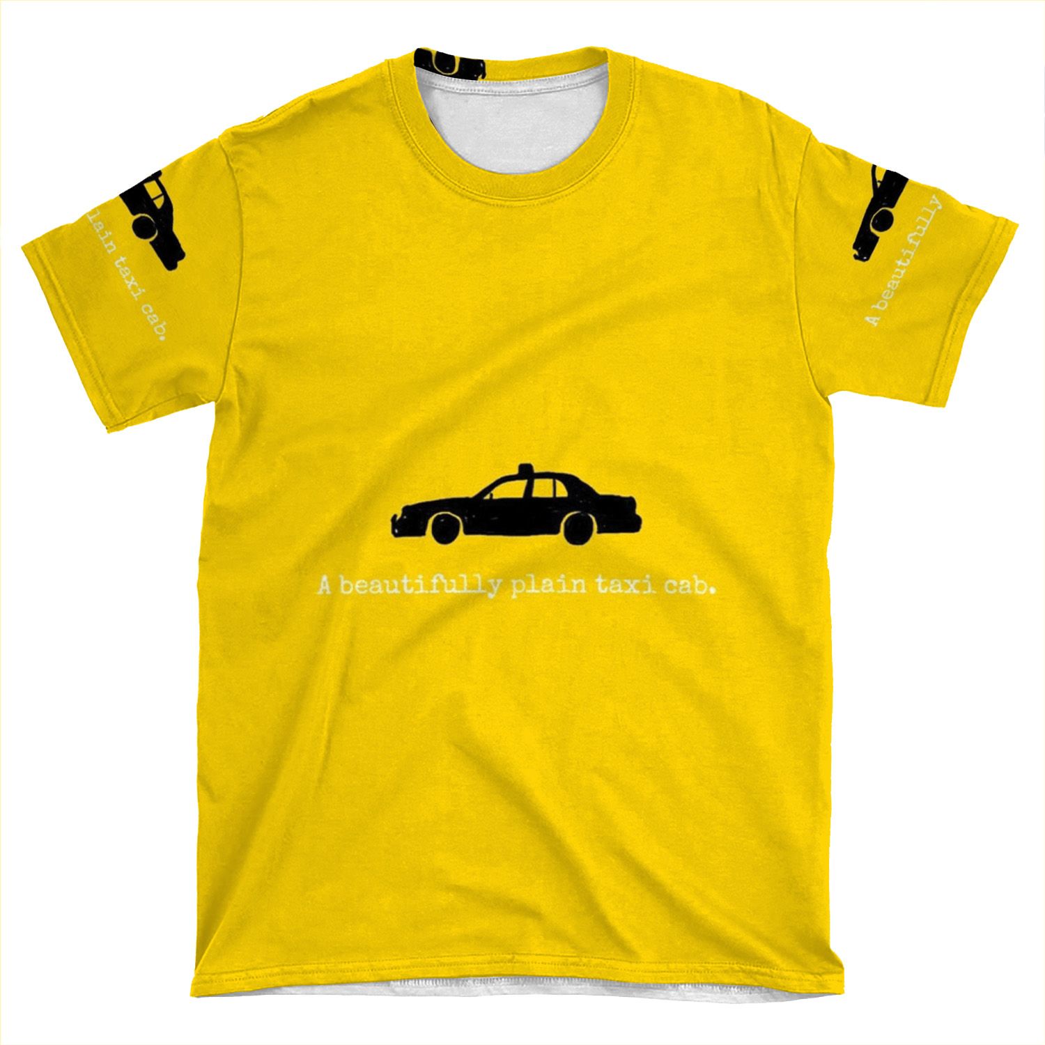 Taxi Cab AOP T-shirt Tee