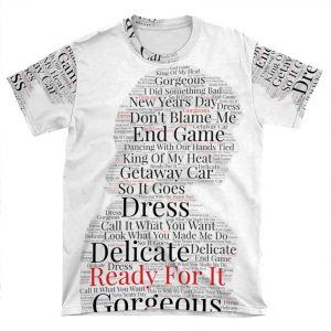 Taylor Swift 2 AOP T-shirt Tee