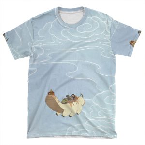 Team Avatar Flying In The Sky AOP T-shirt Tee