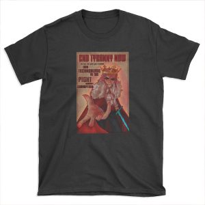 technoblade anarchy propaganda fanart T-shirt Tee
