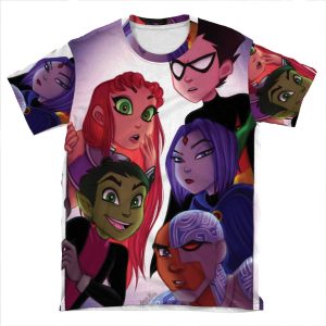 Teen Titans AOP T-shirt Tee