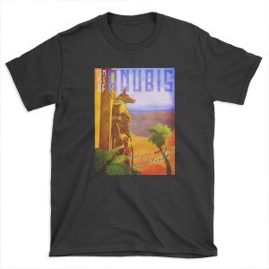 Temple of Anubis Vintage Travel T-shirt Tee