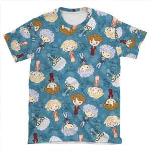 Thank You For Being A Friend AOP T-shirt Tee