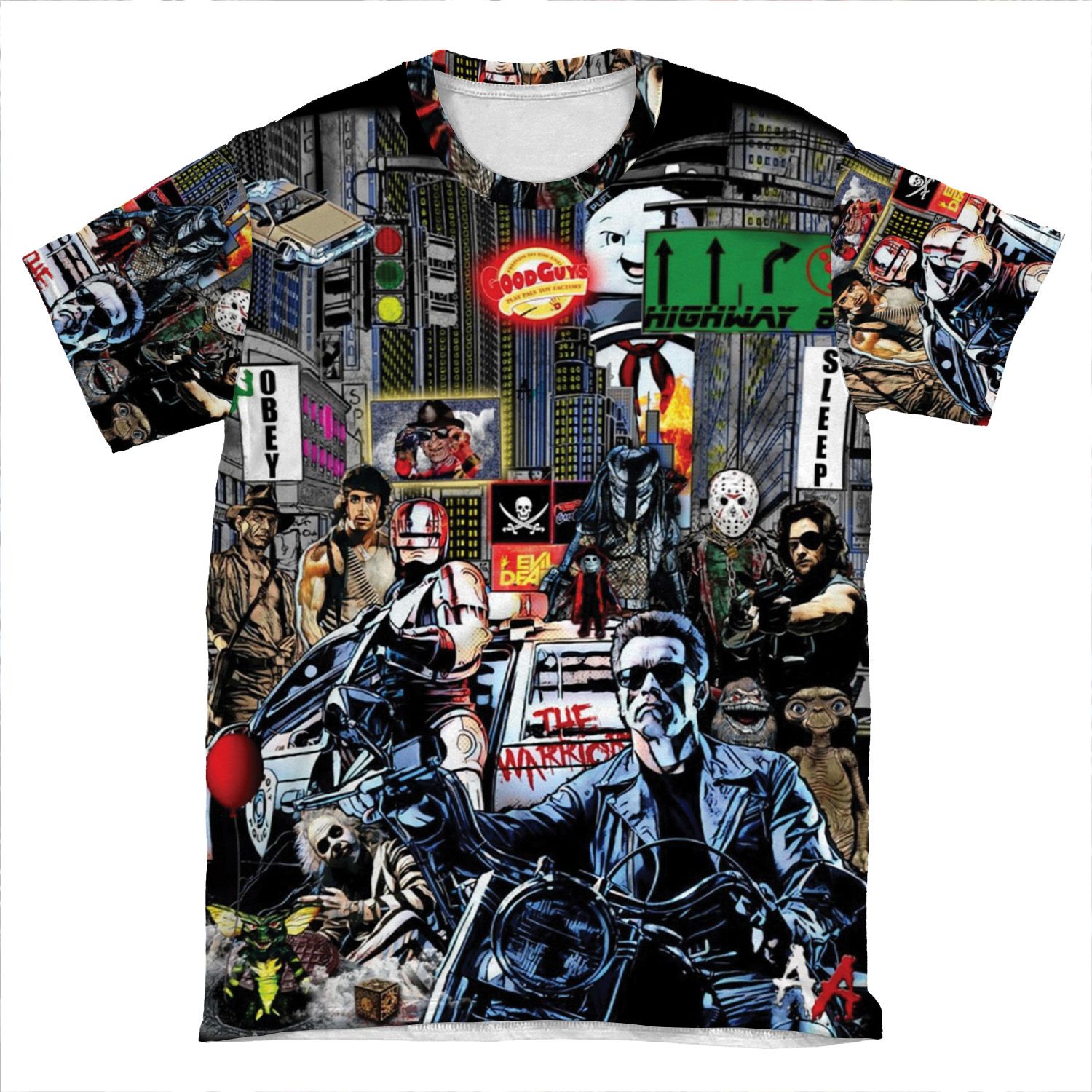 The 80S AOP T-shirt Tee