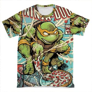 The Amazing Ninja Dude AOP T-shirt Tee