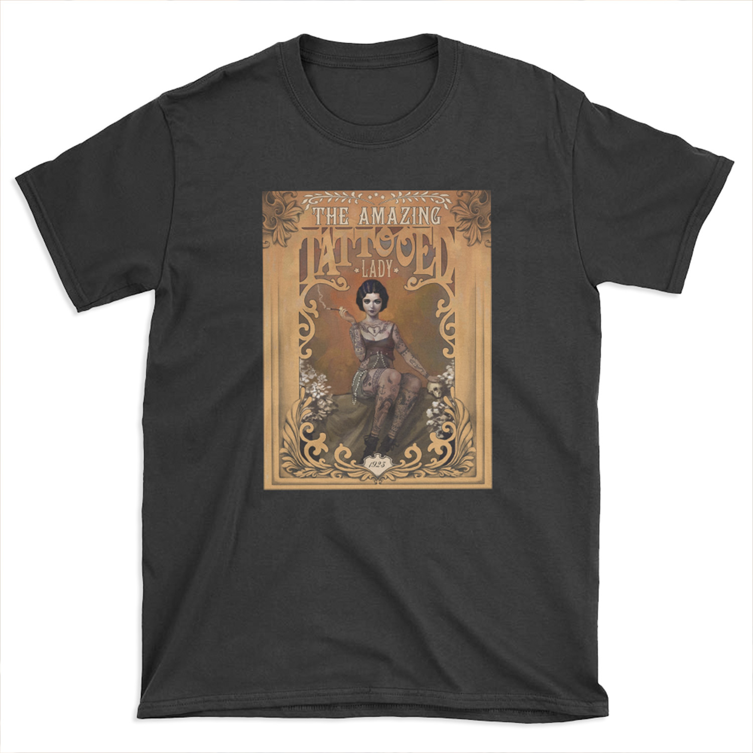 The Amazing Tattooed Lady T-shirt Tee
