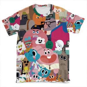 The Amazing World Of Gumball AOP T-shirt Tee