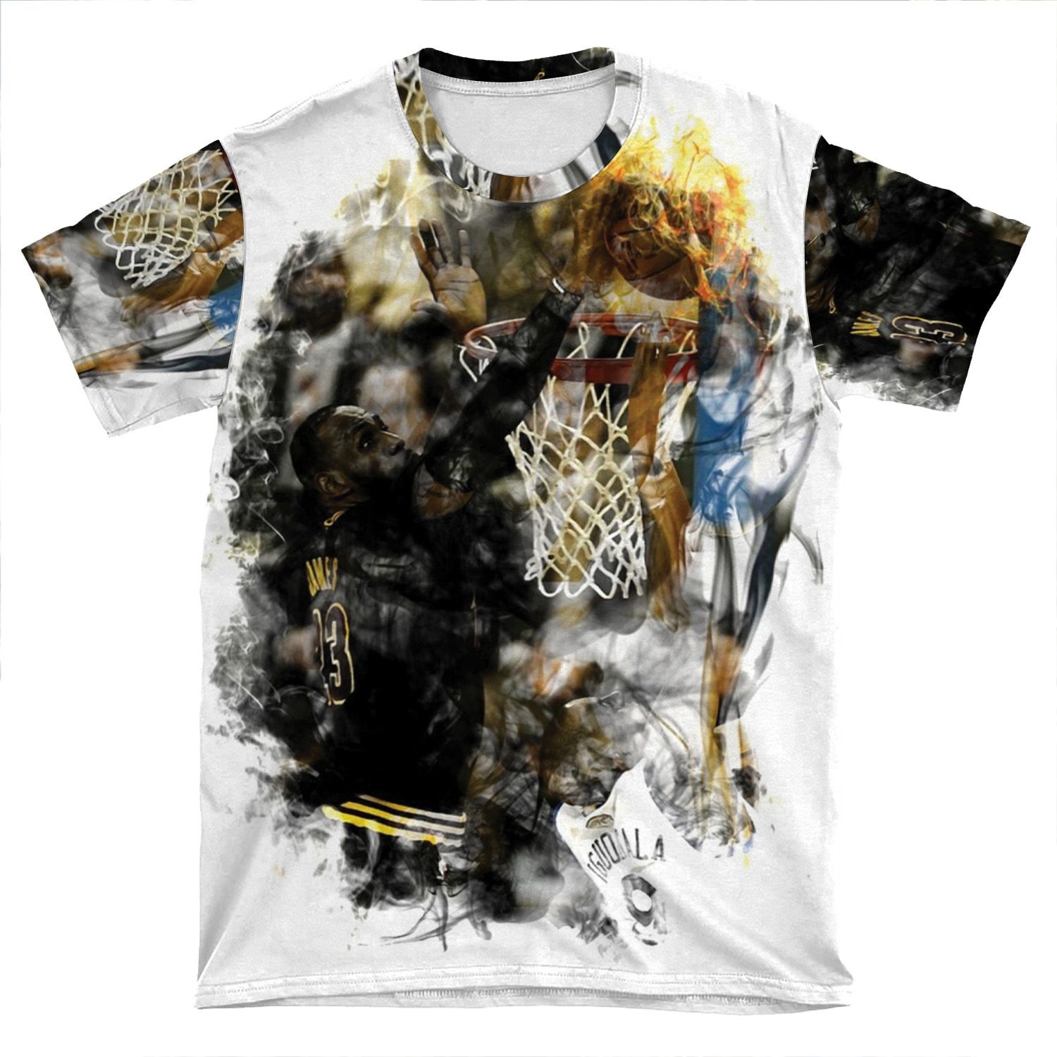The Block Lebron AOP T-shirt Tee