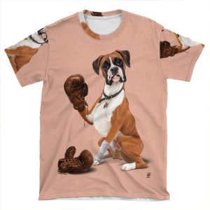 The Boxer (Colour) AOP T-shirt Tee