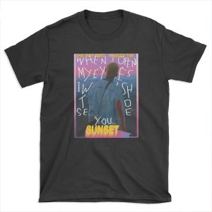 The Boy Who Chased The Sunset - Thoughts T-shirt Tee